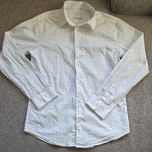 Calvin Klein Boy's White Button-Down Shirt